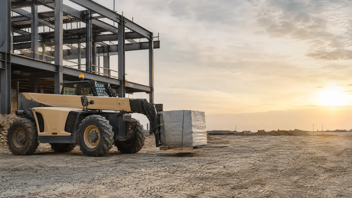Telehandlers jobsite access in Mobile